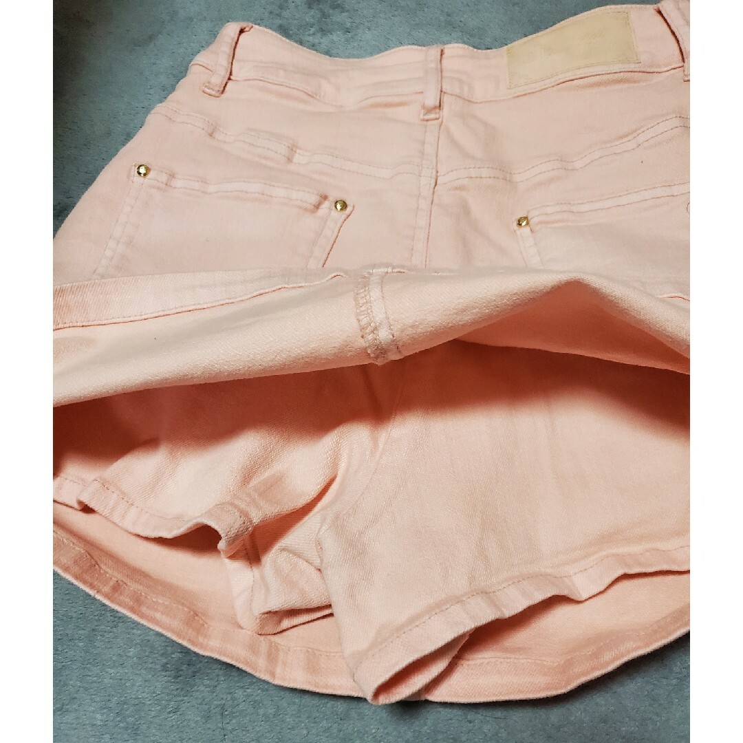 michellMacaron(ミシェルマカロン)のピンクスカートパンツ レディースのスカート(ミニスカート)の商品写真