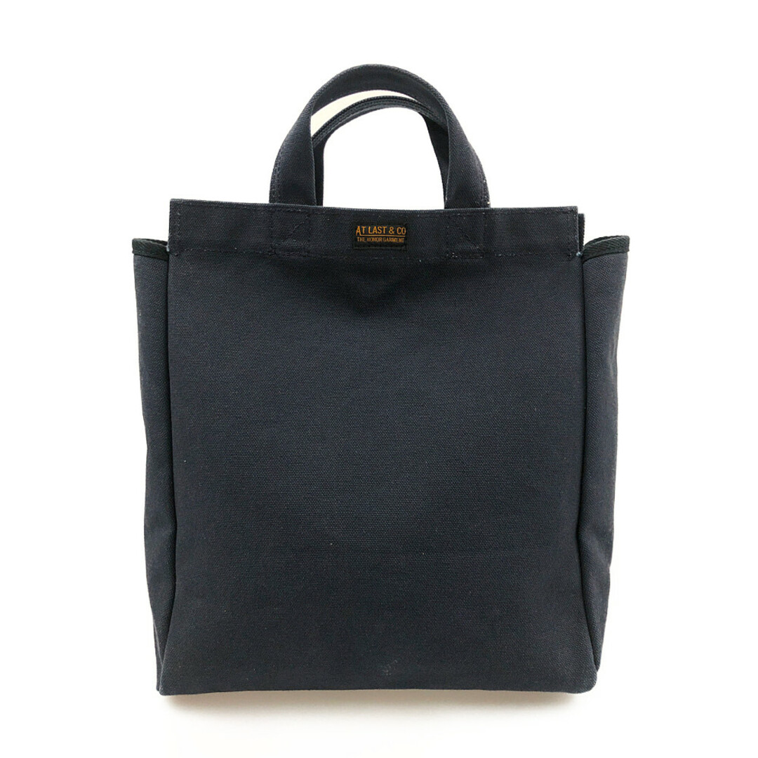 ATLAST&CO アットラスト キャンバス トートバッグ ネイビー 正規品