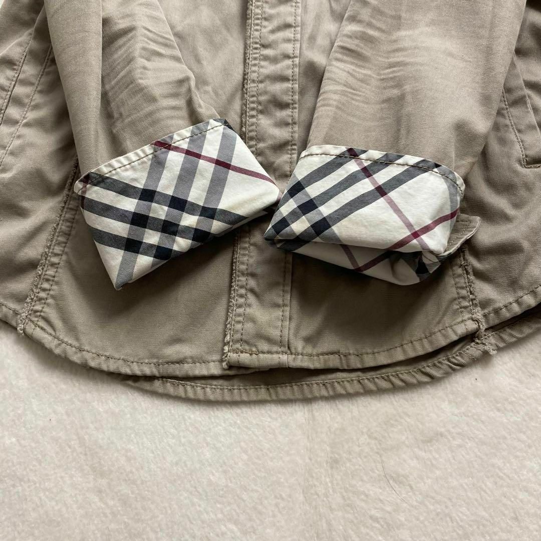 BURBERRY BLACK LABEL ミリタリージャケット ノバチェック M