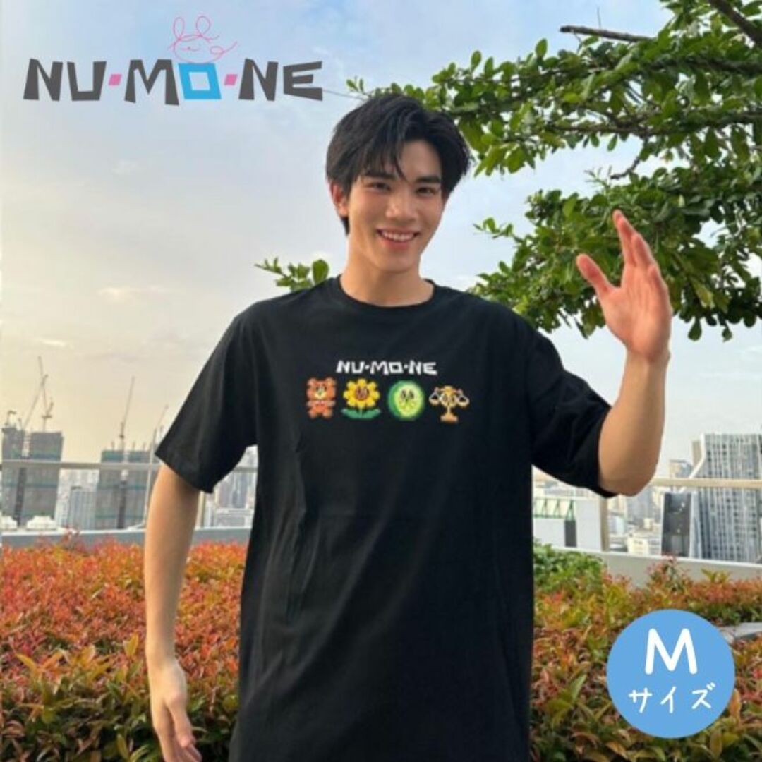 NUMONE☆Tシャツ（黒・M）☆NUMONIAN Bros レディースのトップス(Tシャツ(半袖/袖なし))の商品写真