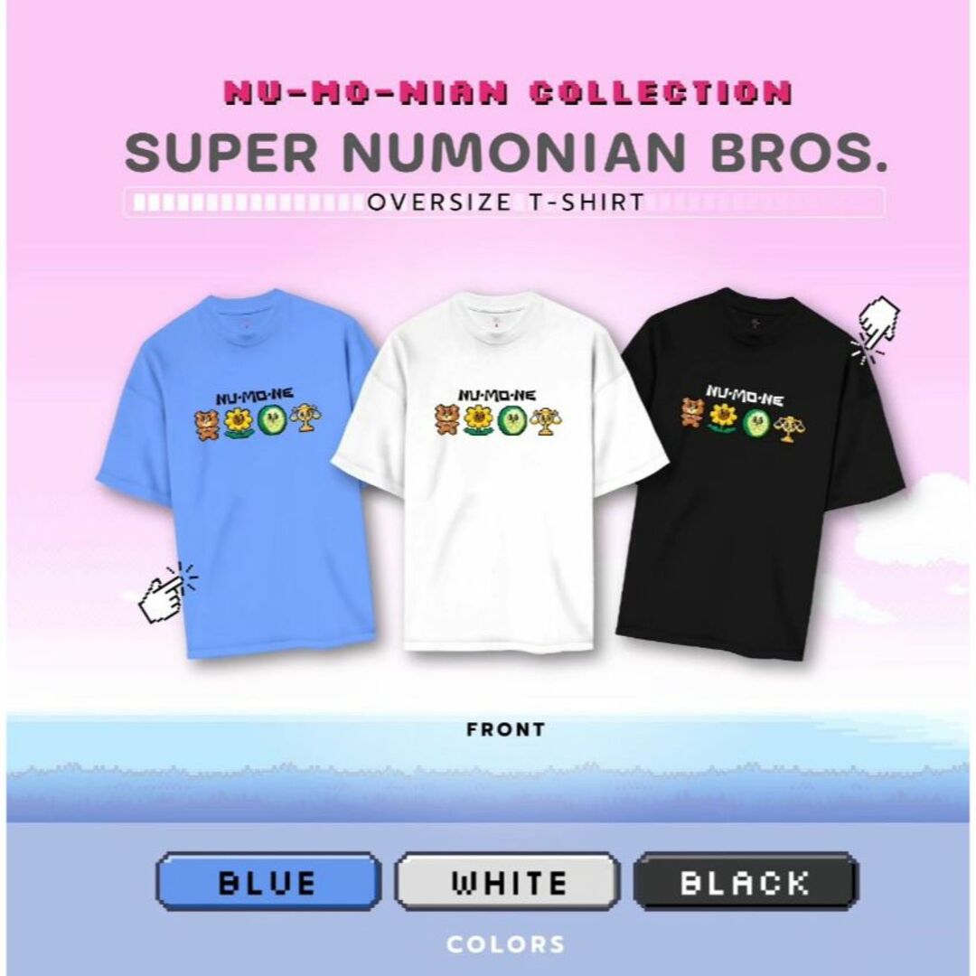 NUMONE☆Tシャツ（黒・M）☆NUMONIAN Bros レディースのトップス(Tシャツ(半袖/袖なし))の商品写真