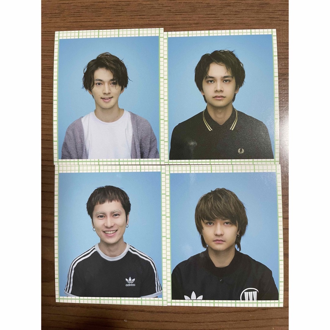 DISH// 証明写真ステッカー エンタメ/ホビーのタレントグッズ(ミュージシャン)の商品写真