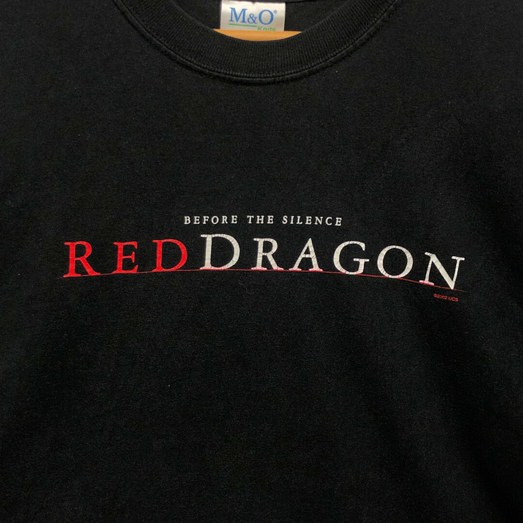 00's RED DRAGON TシャツL MOVIE 2002 VINTAGE