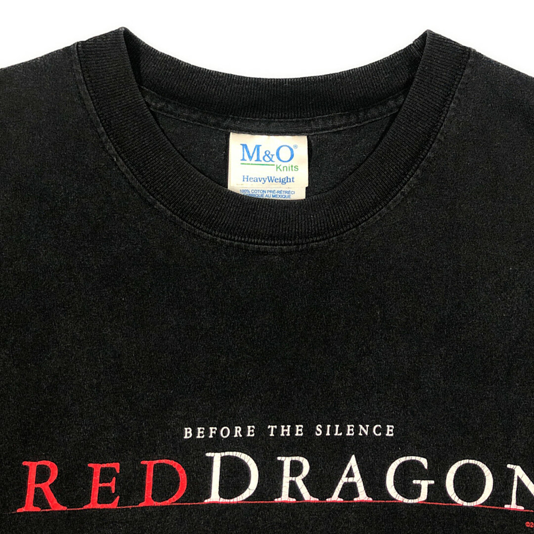 00's RED DRAGON TシャツL MOVIE 2002 VINTAGE