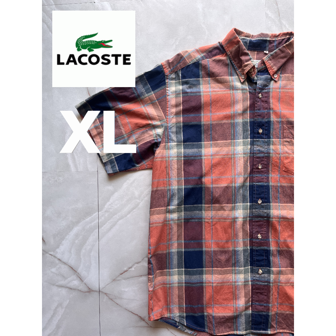 LACOSTE　ラコステ　ワイシャツ　ストリート　HIPHOP　正規品