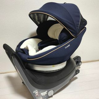 コンビ(combi)の【送料込】コンビ 美品 クルムーヴスマートISOFIX エッグショック(自動車用チャイルドシート本体)