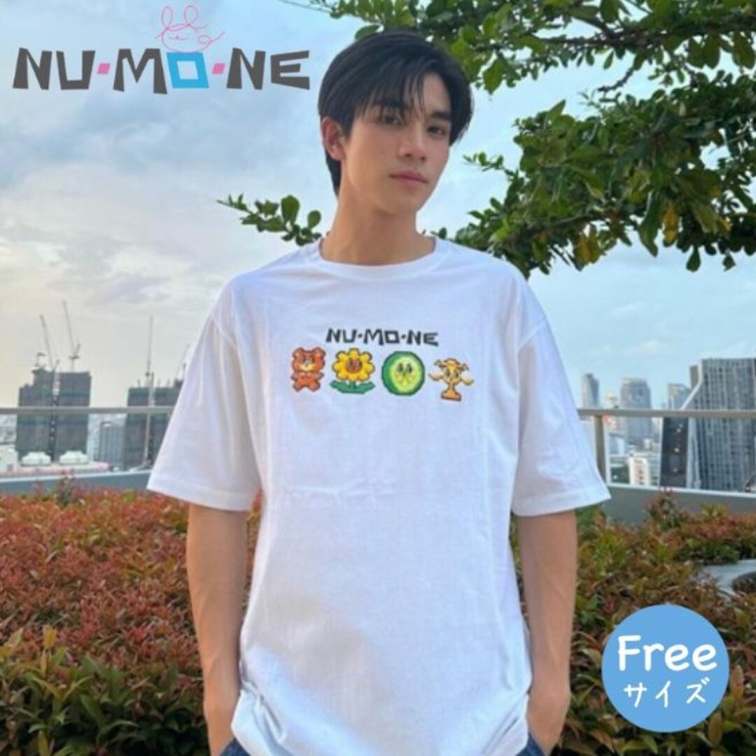 NUMONE☆Tシャツ（クリーム・F）☆Fourth☆L of NUMONIAN