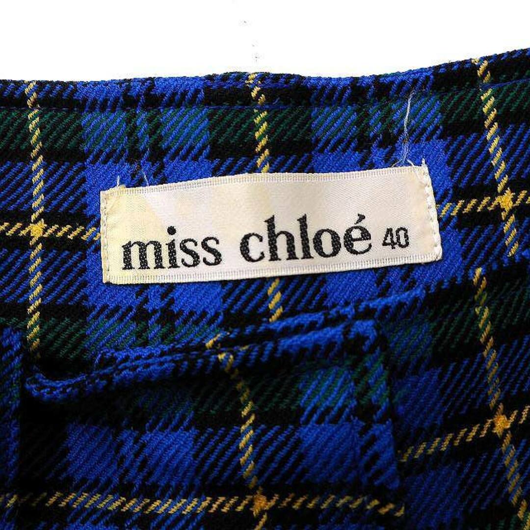 ミスクロエ miss chloe 国内正規品 ハーフパンツ ひざ丈 チェック柄 2