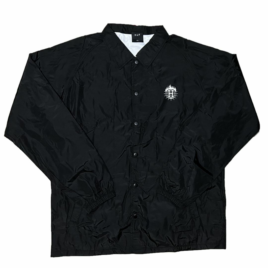 HUF ハフ スラッシャー TDS コーチジャケット ブラック XL