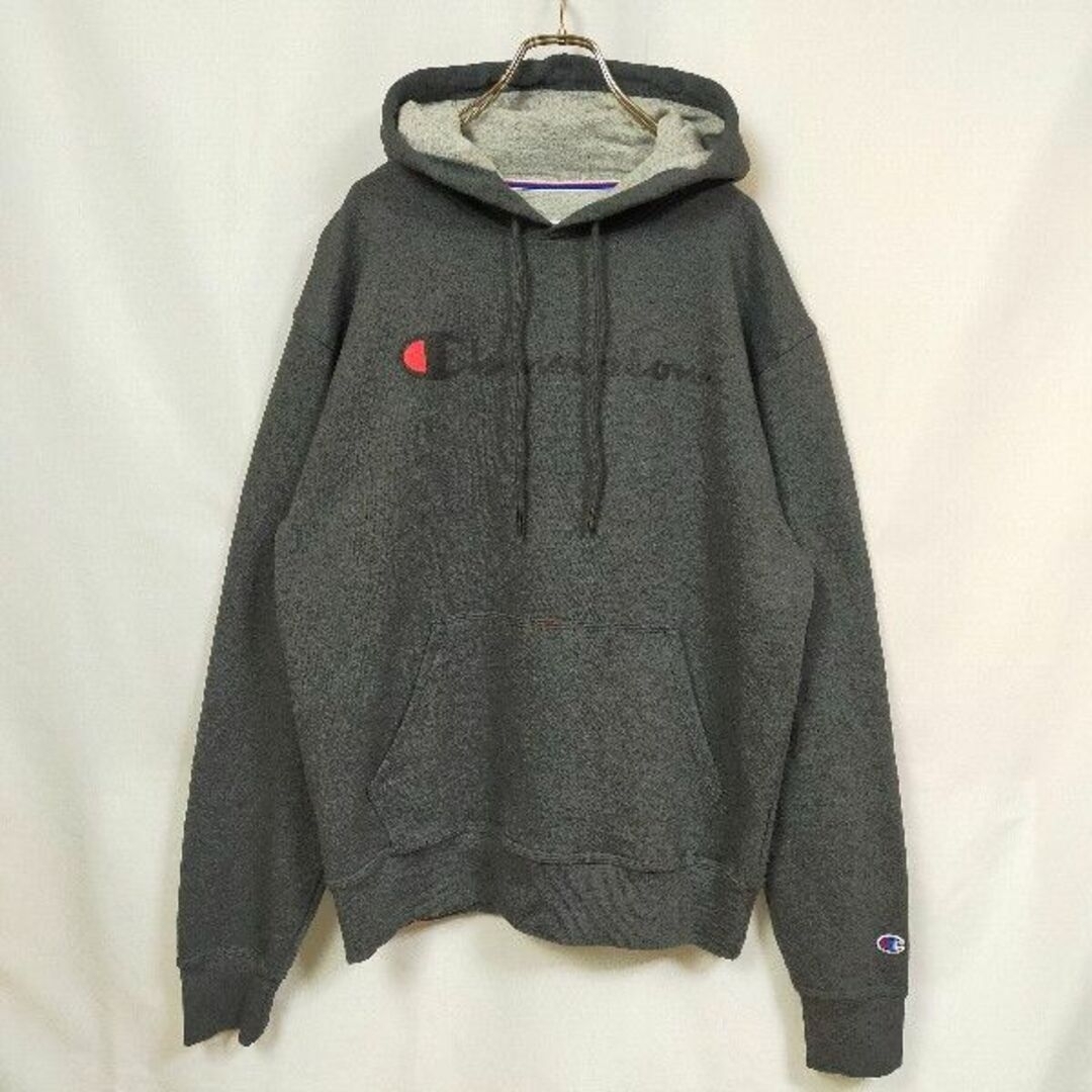 Champion - チャンピオン プルオーバーパーカー デカロゴ ゆるだぼ