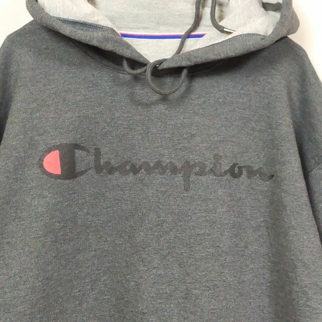 Champion - チャンピオン プルオーバーパーカー デカロゴ ゆるだぼ