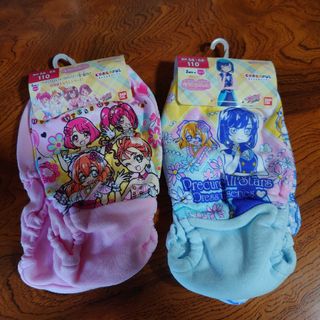 バンダイ(BANDAI)の新品　綿100%　バンダイ　プリキュアオールスターズ　ショーツ　110　各2枚組(下着)