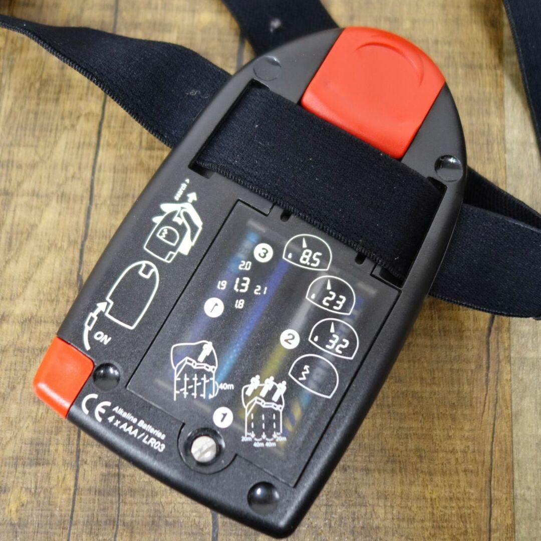 美品 アルバ arva EVO 4 アバランチ ビーコン 3本アンテナ デジタル
