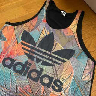 オリジナルス(Originals（adidas）)のadidas タンク バスケ ジャージ (タンクトップ)