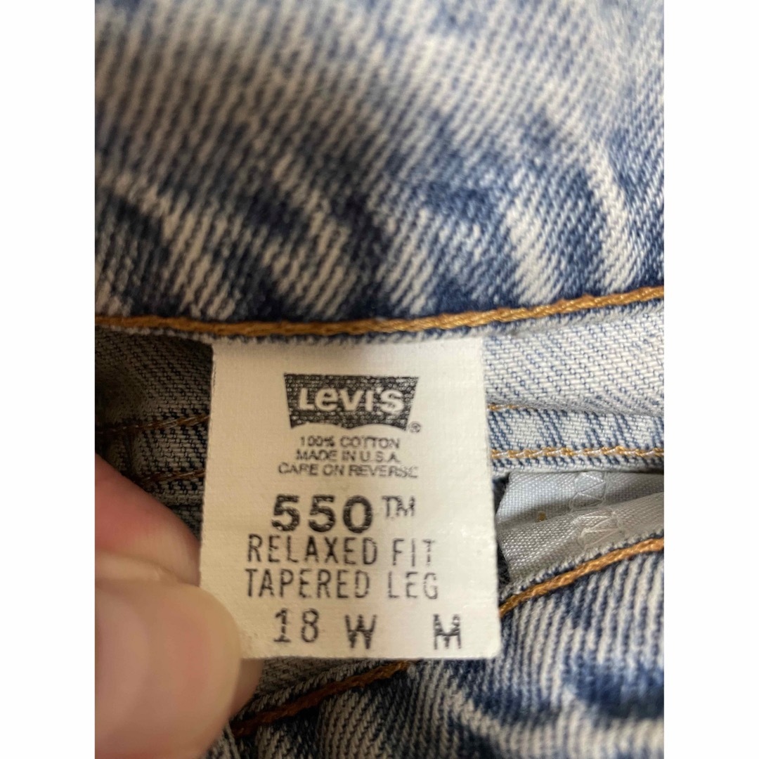 Levi's(リーバイス)の5リーバイス 550 RELAXED FITTAPERED LEG サイズ:18 メンズのパンツ(デニム/ジーンズ)の商品写真