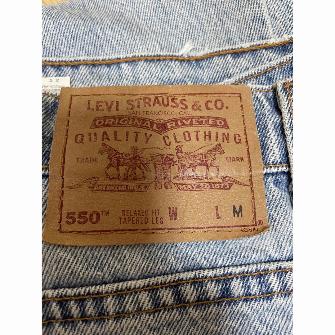 Levi's(リーバイス)の5リーバイス 550 RELAXED FITTAPERED LEG サイズ:18 メンズのパンツ(デニム/ジーンズ)の商品写真