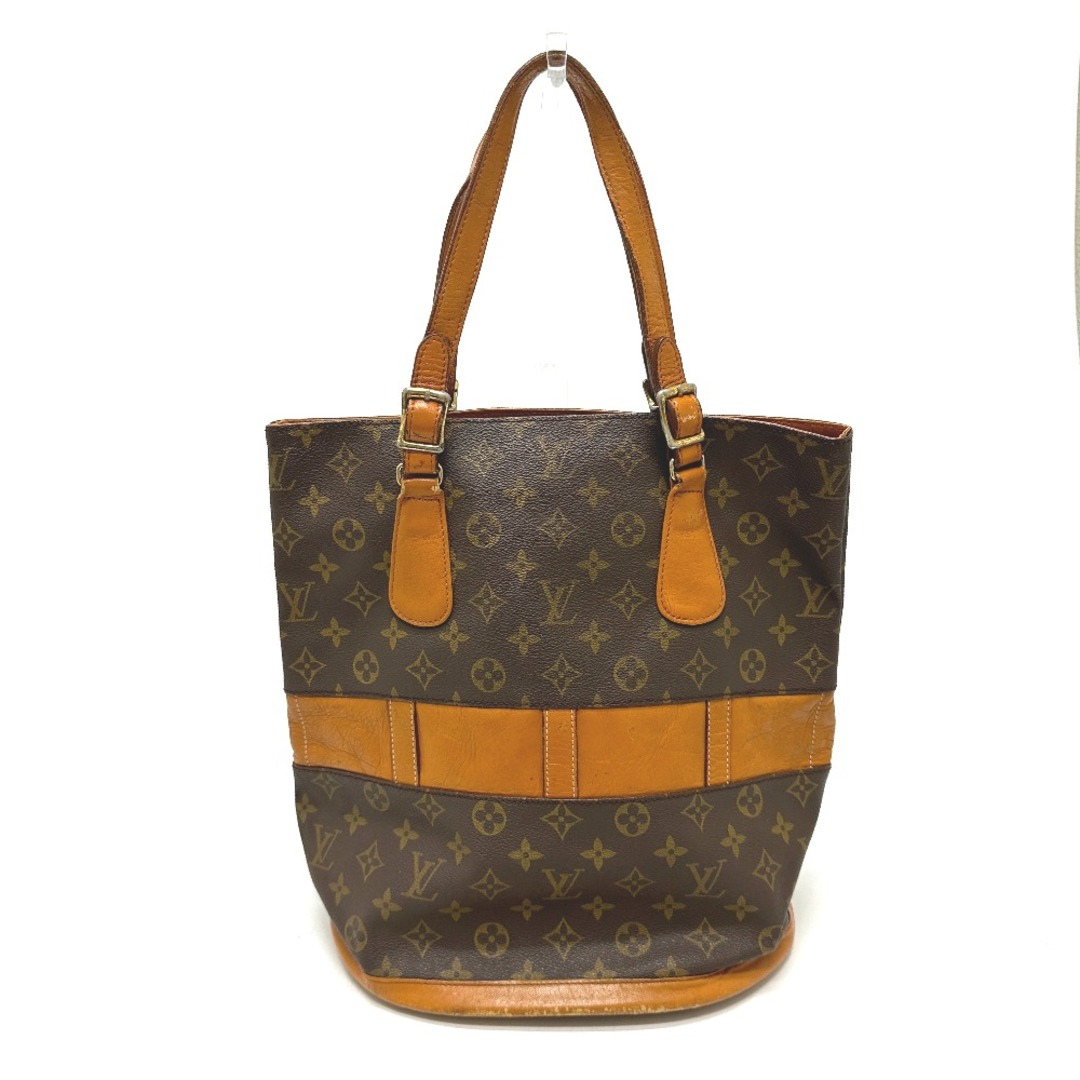 ルイヴィトン LOUIS VUITTON USA限定 バゲットGM T42236 モノグラム カバン バケツ型 トートバッグ モノグラムキャンバス ブラウン