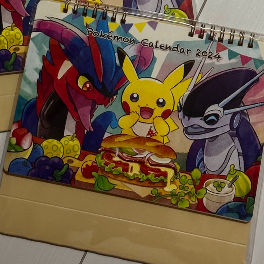 ポケモン(ポケモン)のポケモン カレンダー ポケモンセンター 限定 エンタメ/ホビーのおもちゃ/ぬいぐるみ(キャラクターグッズ)の商品写真