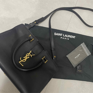 イヴサンローラン(Yves Saint Laurent)の【売り切り値下げ中】美品 YSL サンローラン カバス ブラック(ショルダーバッグ)