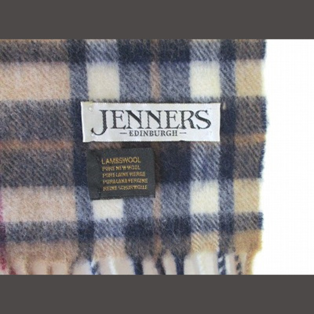other(アザー)のJENNERS ショール ブランケット ひざ掛け チェック スコットランド製 メンズのファッション小物(マフラー)の商品写真