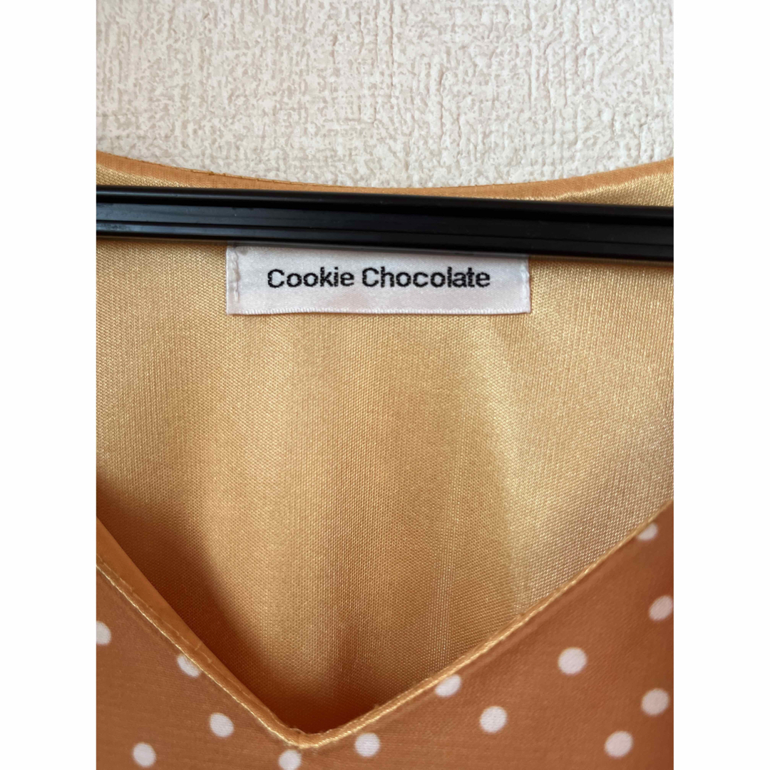 Cookie Chocolate⭐︎モデル美香 コラボワンピース レディースのワンピース(ロングワンピース/マキシワンピース)の商品写真