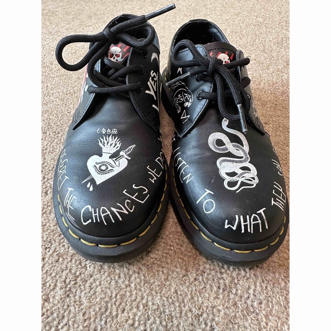 Dr.Martens(ドクターマーチン)のドクターマーチン1461 REBEL 3EYE レェバァル レザーシューズ　5 レディースの靴/シューズ(ローファー/革靴)の商品写真