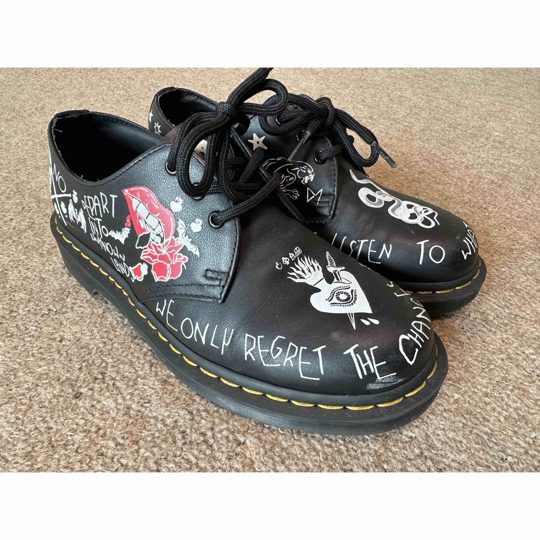 Dr.Martens(ドクターマーチン)のドクターマーチン1461 REBEL 3EYE レェバァル レザーシューズ　5 レディースの靴/シューズ(ローファー/革靴)の商品写真