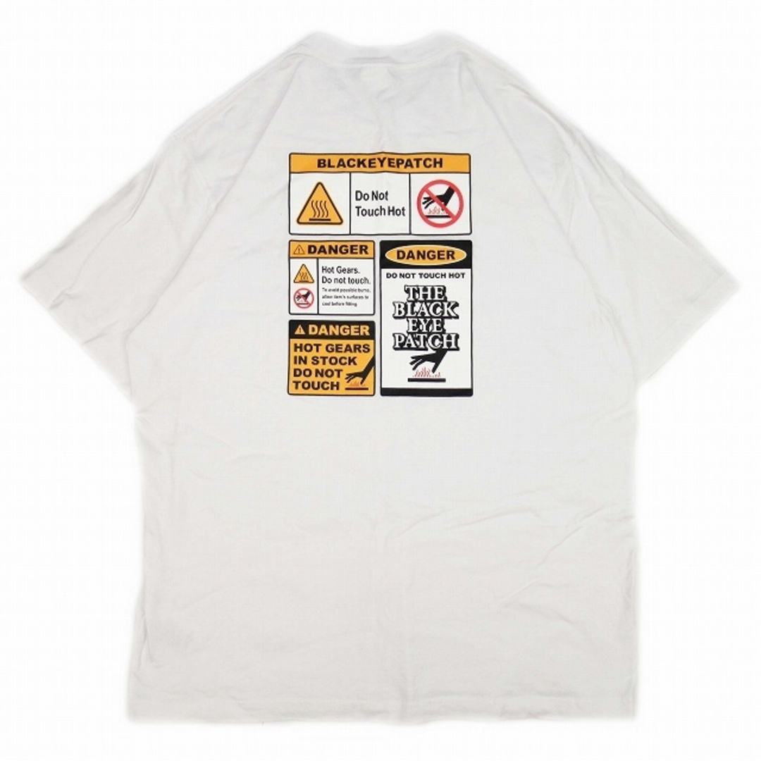 ブラックアイパッチ DO NOT TOUCH HOT Tシャツ ロゴ プリント