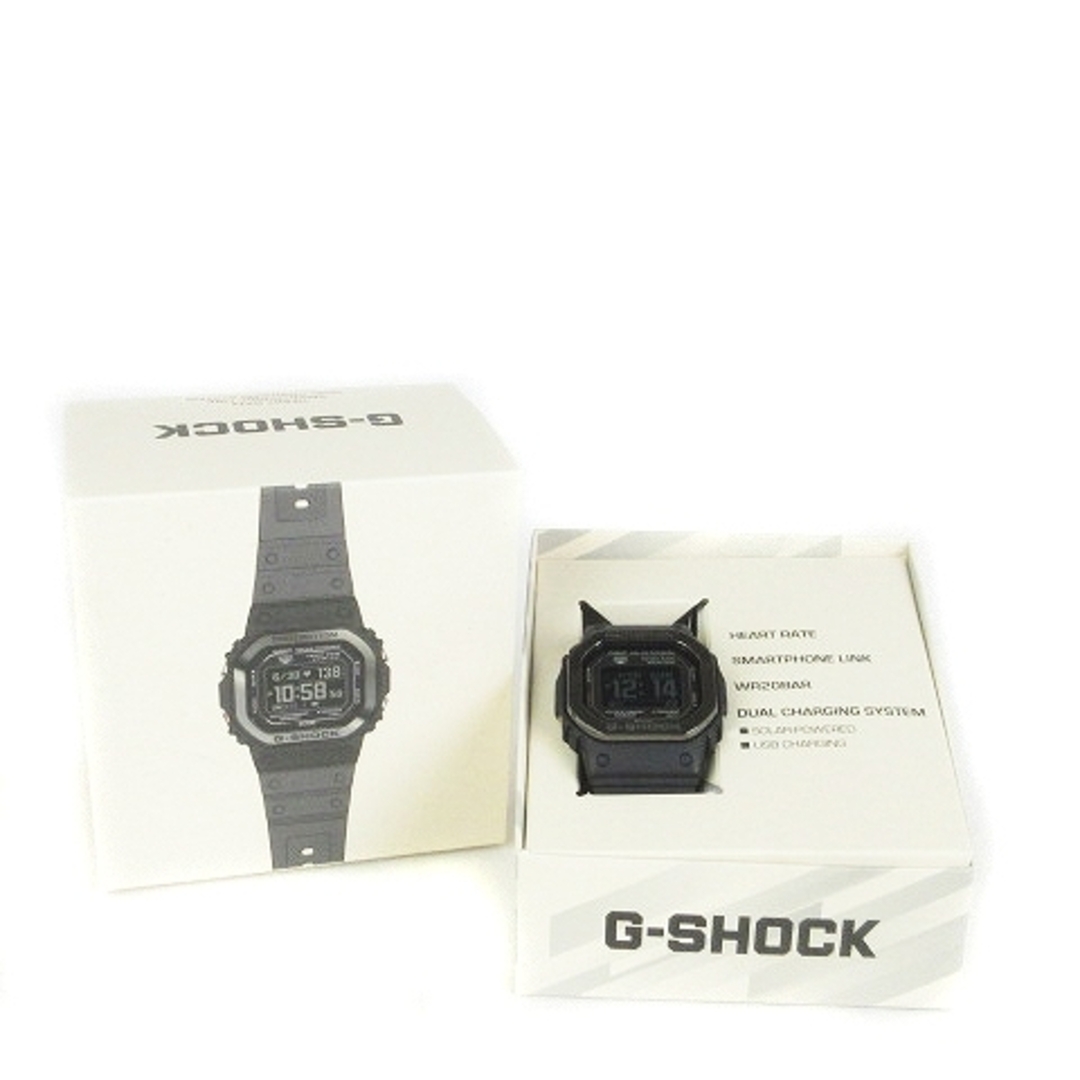 カシオジーショック 腕時計 ウォッチ デジタル スマホ接続 充電式 黒