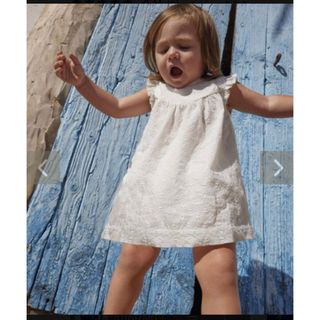 プチバトー(PETIT BATEAU)のプチバトー　ポプリンワンピース&ブルマセット(ワンピース)