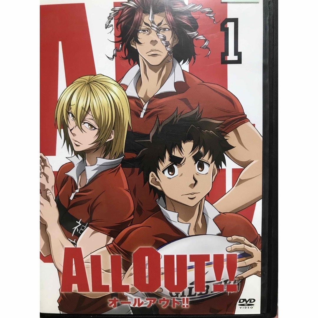 ALL OUT!! オールアウトAO DVD BD 全巻セット 特典 缶バッジ