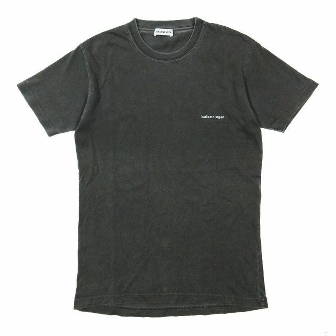 バレンシアガ BALENCIAGA コピーライト ロゴ Tシャツ カットソー42cm着丈