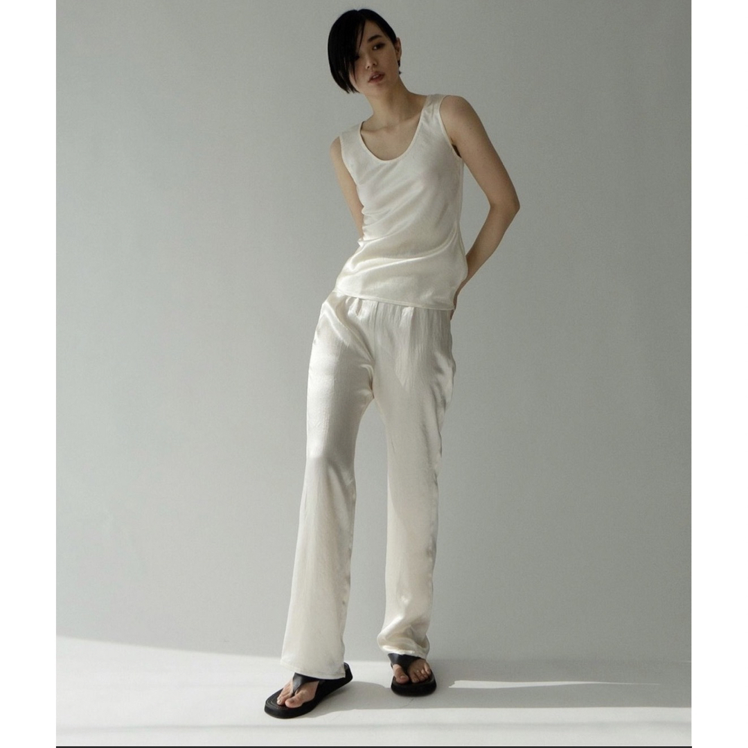 Junko Katoh For NOBLE Mizu Satin pants-