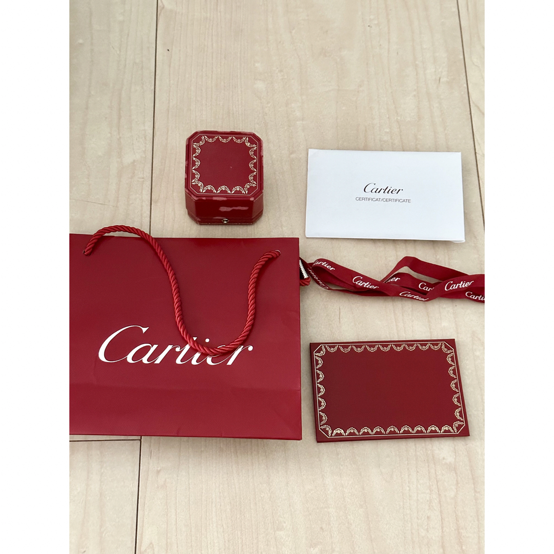 Cartier(カルティエ)のカルティエ　ラブリング　フルダイヤ　イエローゴールド　指輪　12号 レディースのアクセサリー(リング(指輪))の商品写真