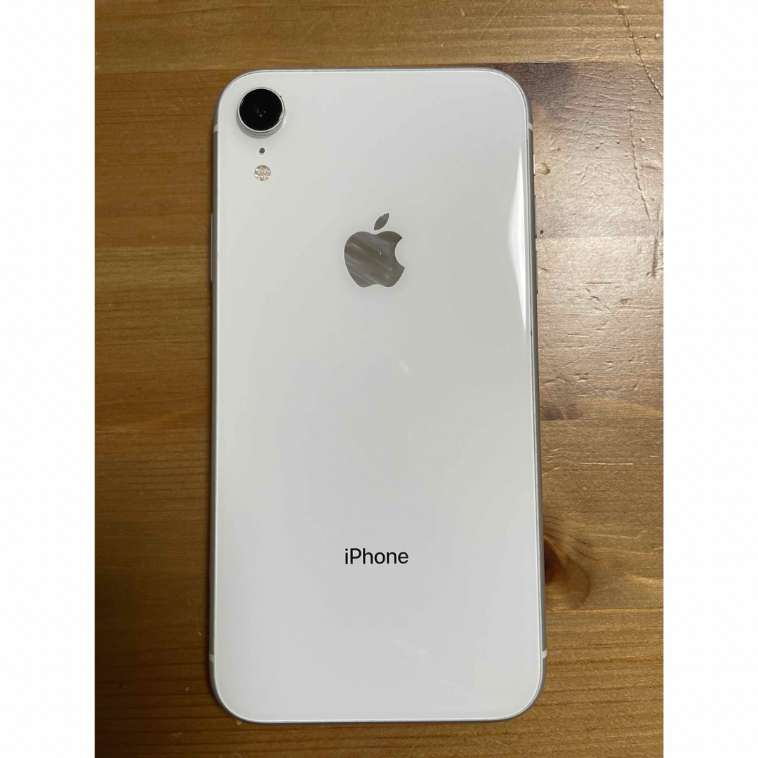 【美品】Apple iPhoneXR 128GB ホワイト