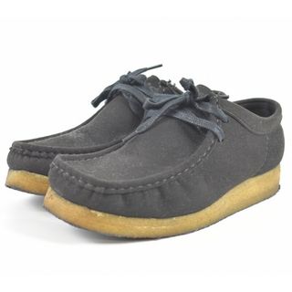 クラークス(Clarks)のCLARKS/クラークス　ワラビー　ブーツ　63711　サイズ：7 1/2　カラー：ブラックビーガン【中古】【古着】【USED】【230828】【未yast】(ブーツ)