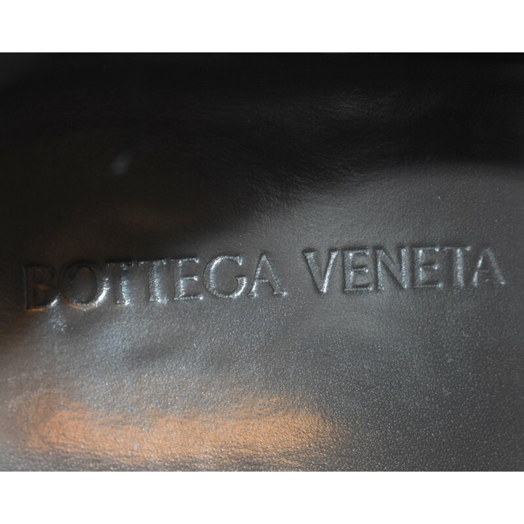 BOTTEGA VENETA/ボッテガヴェネタ　ザ タイヤ　サイドゴアショートブーツ　630281　サイズ：43　カラー：ブラック/クリア【USED】【230424】【yast】