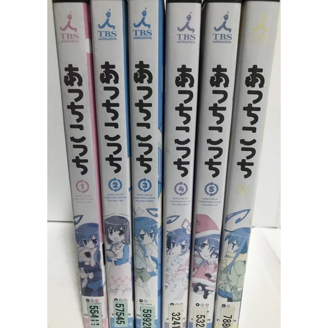 TVアニメ『あっちこっち』DVD 全6巻 全巻セットの通販 by ラフィ｜ラクマ
