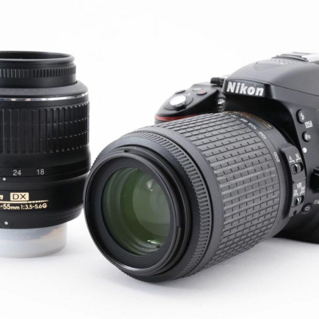 Nikon - 【I101】Nikon D5300 ダブルズームキット 一眼レフカメラの