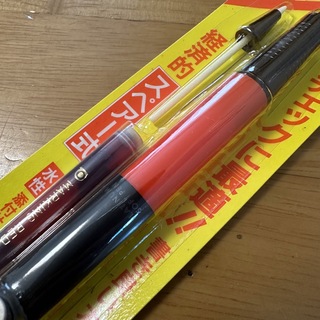プラチナ ソフトペン 採点ペン 黒軸赤軸 新品2本セット 廃盤