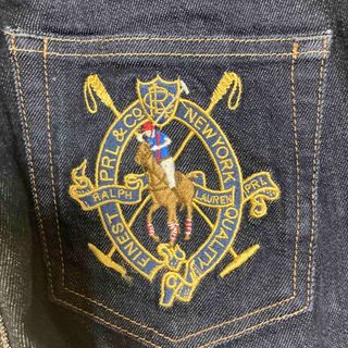 極美品 ポロラルフローレン ロゴ ホース ベルト 27