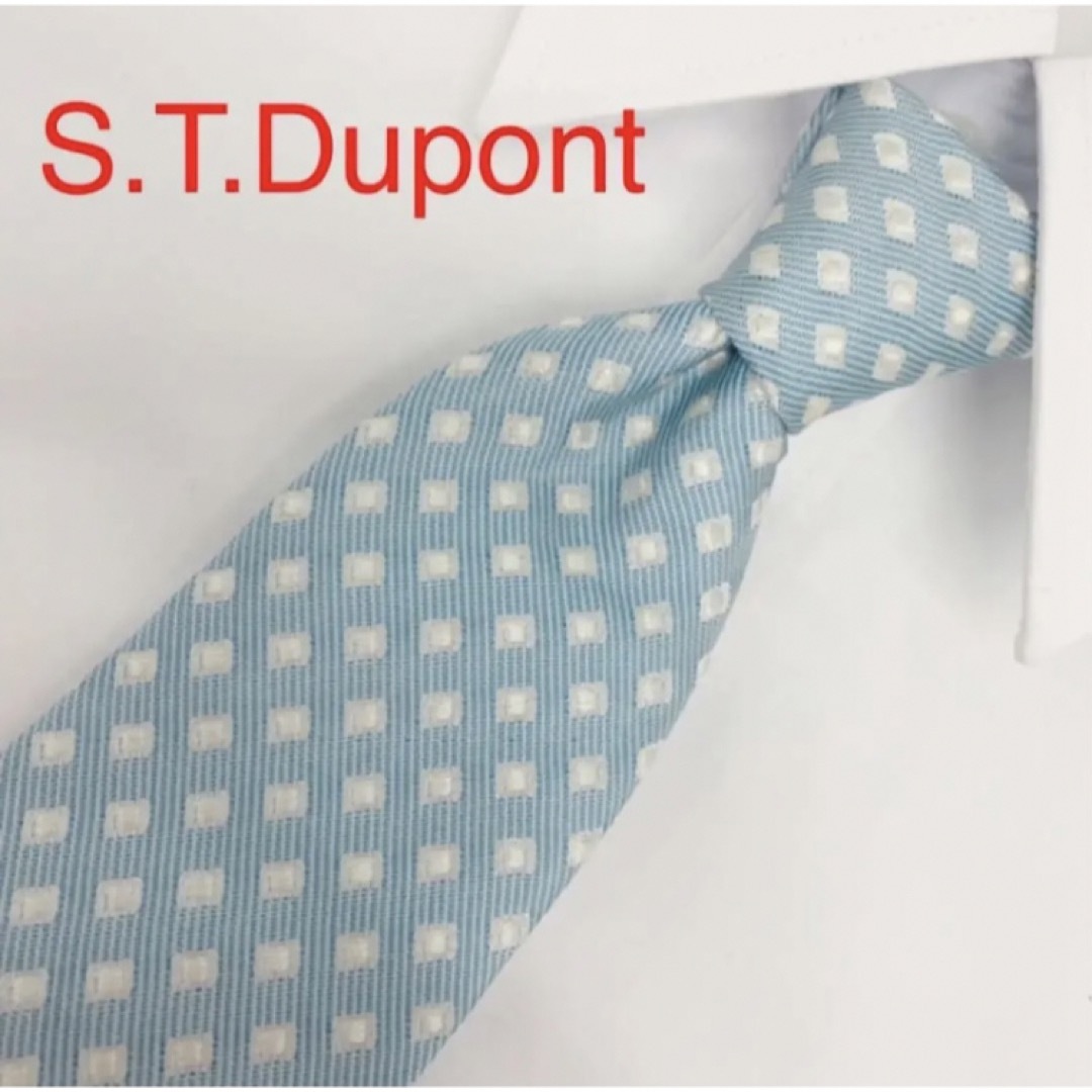 S.T. Dupont(エステーデュポン)の【極美品】S.T.Dnpont 高級シルク　高級感あり　期間限定　売り切れ必須 メンズのファッション小物(ネクタイ)の商品写真