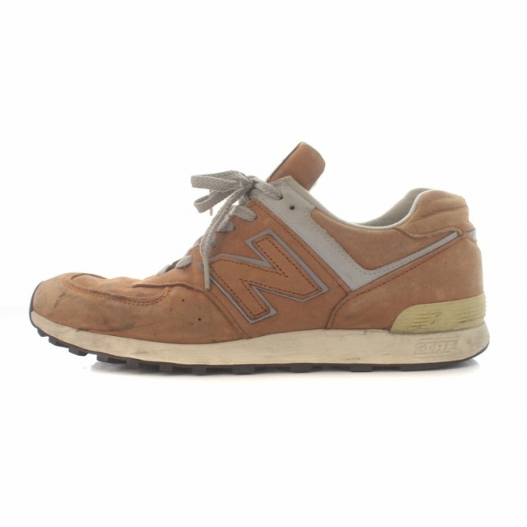 NEW BALANCE M576NTO スニーカー レザー 27.5cm 茶