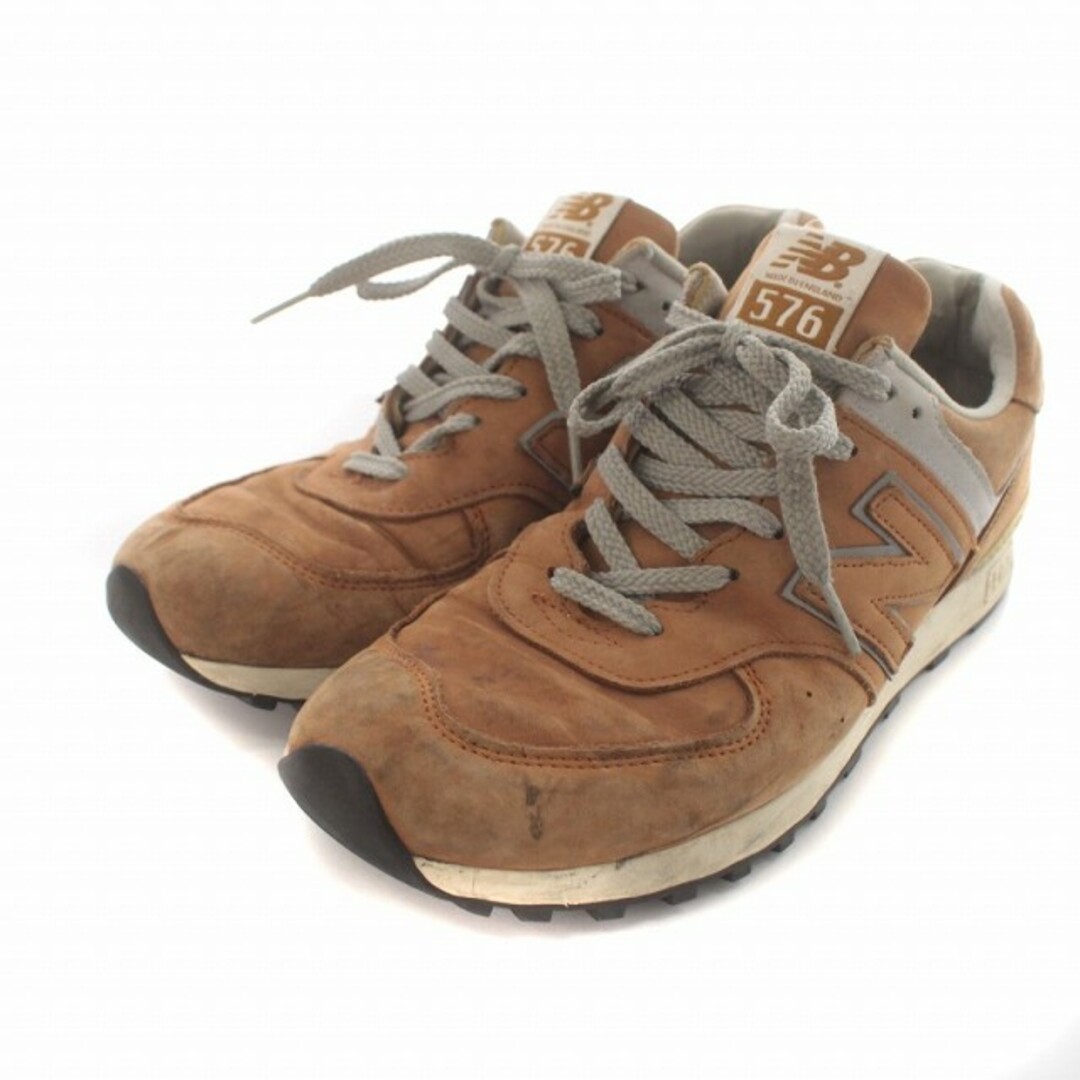 New Balance - NEW BALANCE M576NTO スニーカー レザー 27.5cm 茶の ...