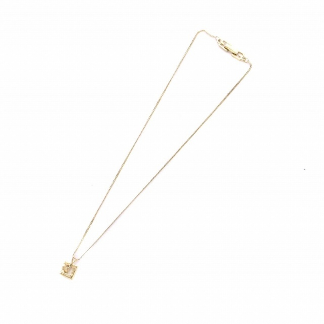 GIVENCHY(ジバンシィ)のジバンシィ GIVENCHY ネックレス ペンダント Gロゴ ゴールド色 レディースのアクセサリー(ネックレス)の商品写真