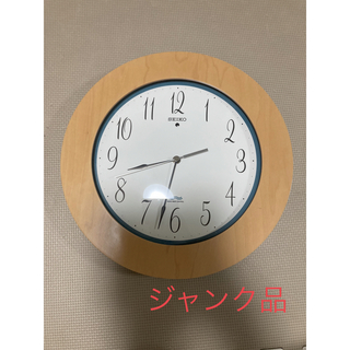 セイコー(SEIKO)のSEIKO（セイコー）掛け時計　電波時計　ジャンク品(掛時計/柱時計)