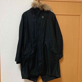 日本限定モデル】 ✨レイジーブルー✨モッズコート 裏起毛 カーキ緑M綿
