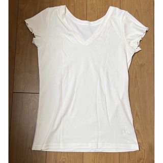 チャコット(CHACOTT)のチャコット　Tシャツ　L 未使用　オフホワイト　ヨガ　ピラティス　バレエ(ダンス/バレエ)