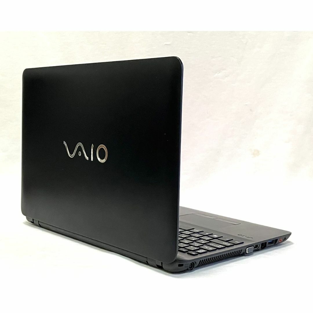 美品 15型 VAIO i5 7世代 新品SSD512GB DVDマルチ カメラ