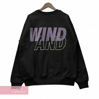 WIND AND SEA 2022AW SEA Crew Neck Black-D.Violet